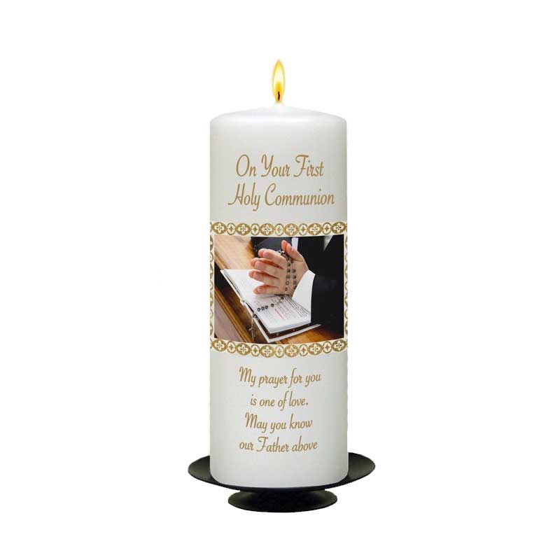 Naturally Irish 1st Holy Communion Candle - Keepsake - Image 3