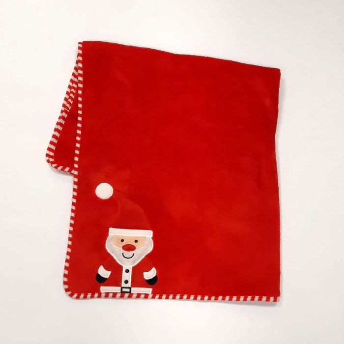 1st Christmas Baby Blanket - Soft Micro Fleece, 75cm x 75cm