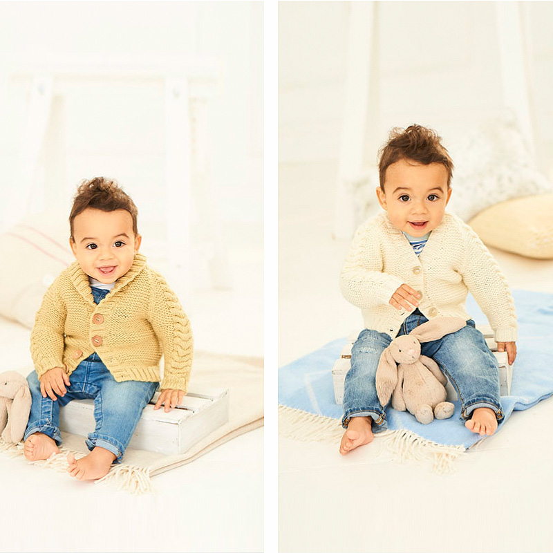 Cable Cardigans - Pattern 9760