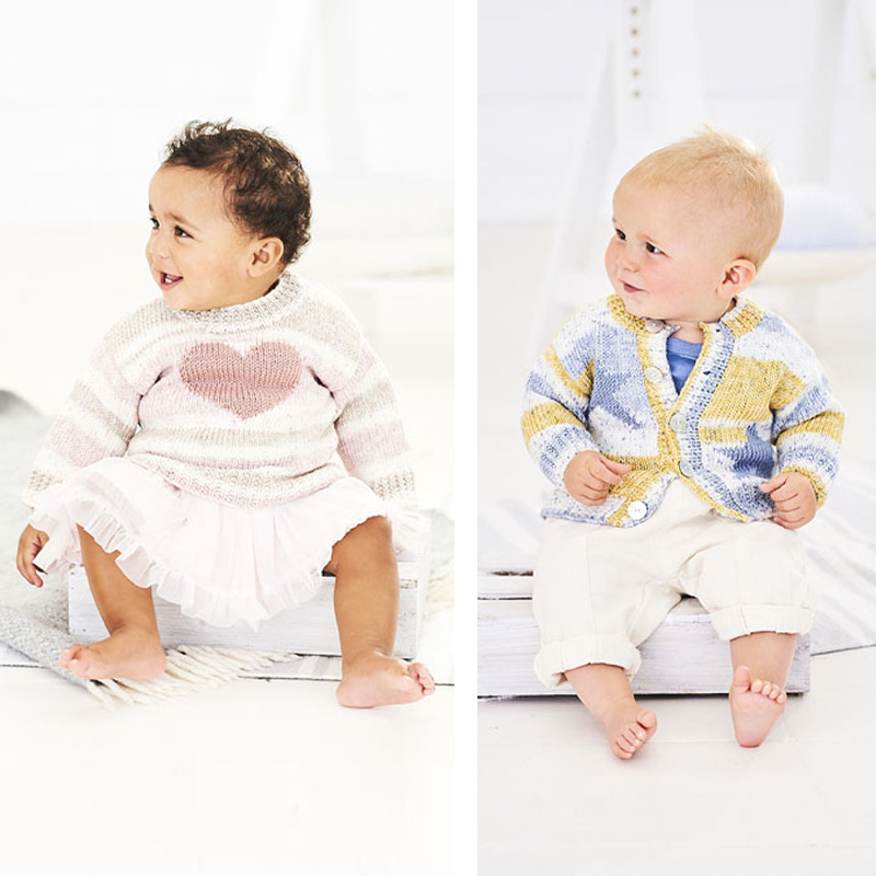 Sweater and Cardigan - Pattern 9745